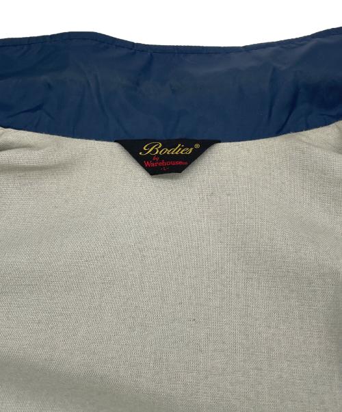 Bodies by WAREHOUSE（ボーディーズバイウェアハウス）Bodies by WAREHOUSE (ボーディーズバイウェアハウス) コーチジャケット ブルー サイズ:Ｌの古着・服飾アイテム