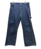 SUGAR CANEシュガーケーン）の古着「11oz. ブルーデニム ワークパンツ」｜インディゴ