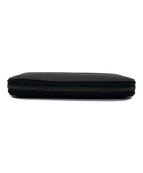 BVLGARI（ブルガリ）BVLGARI (ブルガリ) ラウンドファスナー財布 ブラックの古着・服飾アイテム