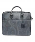 ETROエトロ）の古着「ブリーフケース」｜ネイビー