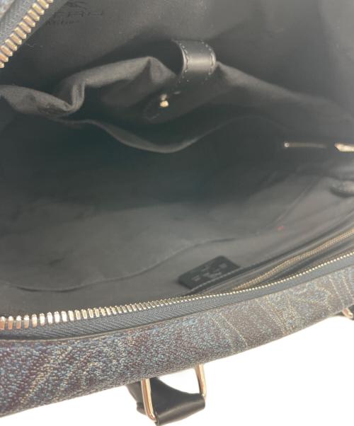 ETRO（エトロ）ETRO (エトロ) ブリーフケース ネイビーの古着・服飾アイテム