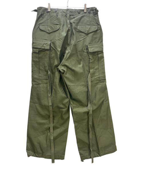 不明（フメイ）不明 (フメイ) ミリタリーパンツ アメリカ軍 M-51 グリーン サイズ:MIDIUMの古着・服飾アイテム
