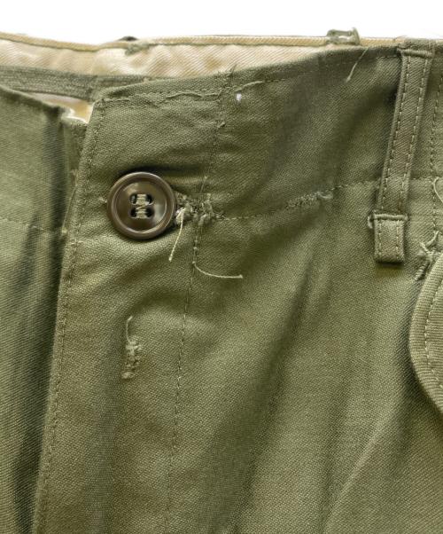 不明（フメイ）不明 (フメイ) ミリタリーパンツ アメリカ軍 M-51 グリーン サイズ:MIDIUMの古着・服飾アイテム