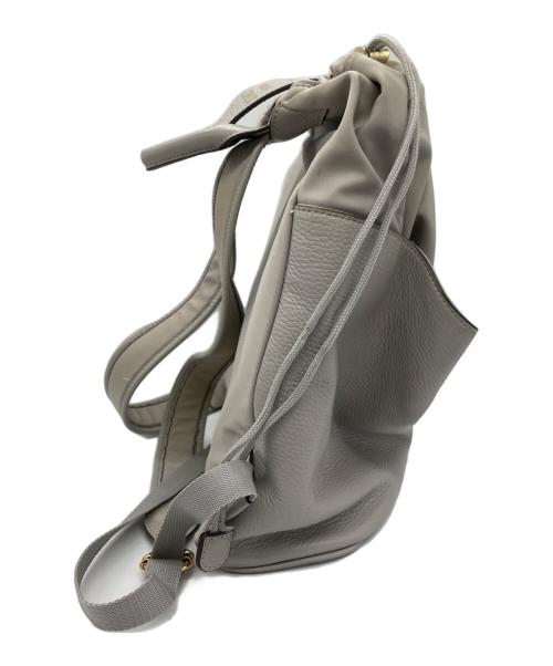 ATAO（アタオ）ATAO (アタオ) リュック ALL DAY ライトグレーの古着・服飾アイテム