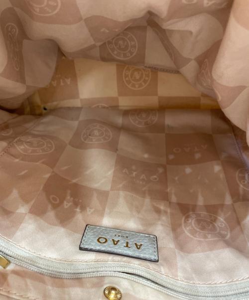 ATAO（アタオ）ATAO (アタオ) リュック ALL DAY ライトグレーの古着・服飾アイテム