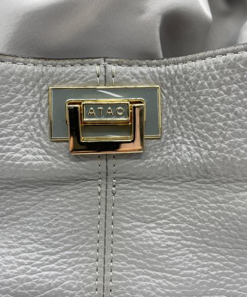 ATAO（アタオ）ATAO (アタオ) リュック ALL DAY ライトグレーの古着・服飾アイテム