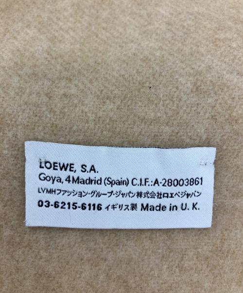 LOEWE（ロエベ）LOEWE (ロエベ) マフラー ベージュの古着・服飾アイテム