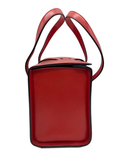CELINE（セリーヌ）CELINE (セリーヌ) ハンドバッグ レッドの古着・服飾アイテム