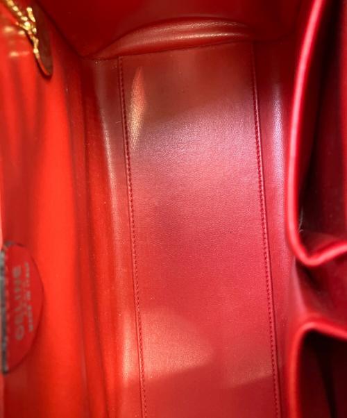 CELINE（セリーヌ）CELINE (セリーヌ) ハンドバッグ レッドの古着・服飾アイテム