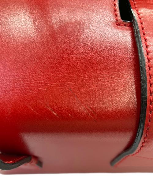 CELINE（セリーヌ）CELINE (セリーヌ) ハンドバッグ レッドの古着・服飾アイテム