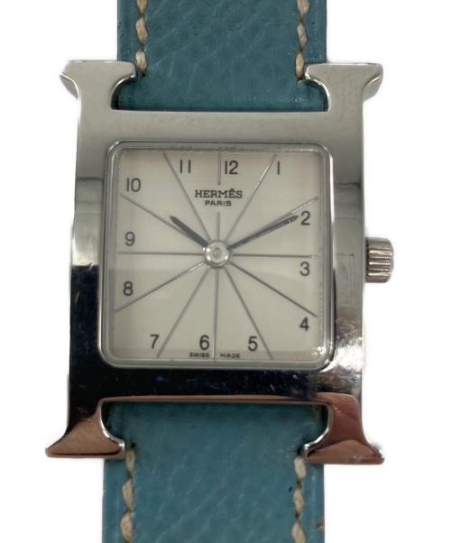 HERMES（エルメス）HERMES (エルメス) リストウォッチ Hウォッチ ホワイトの古着・服飾アイテム