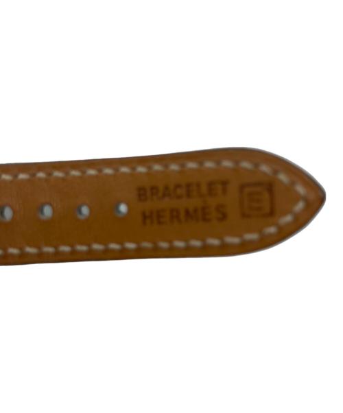 HERMES（エルメス）HERMES (エルメス) リストウォッチ Hウォッチ ホワイトの古着・服飾アイテム