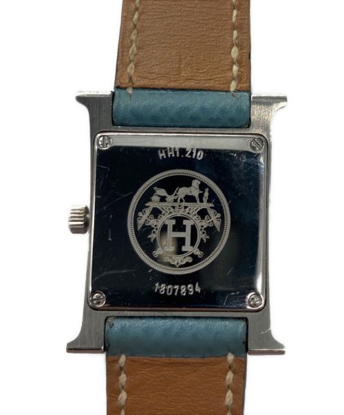 HERMES（エルメス）HERMES (エルメス) リストウォッチ Hウォッチ ホワイトの古着・服飾アイテム