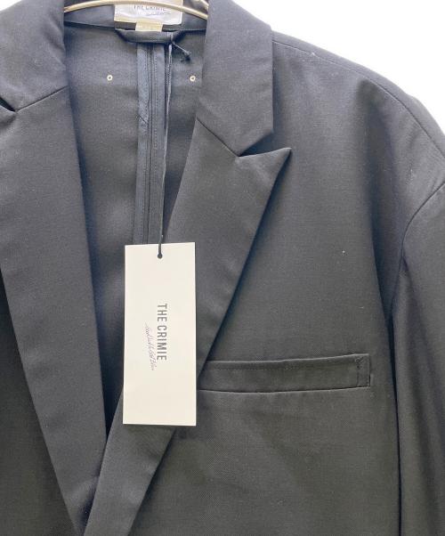 THE CRIMIE（ザ クライミー）THE CRIMIE (ザ クライミー) ジャケット SUIT BRAZER JACKET ブラック サイズ:L 未使用品の古着・服飾アイテム