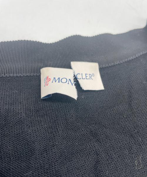 MONCLER（モンクレール）MONCLER (モンクレール) カーディガン ブラック サイズ:Lの古着・服飾アイテム