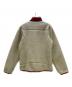 Patagonia (パタゴニア) フリースジャケット ベージュ×レッド サイズ:M：14000円