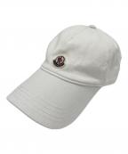 MONCLERモンクレール）の古着「キャップ BERRETTO」｜ホワイト