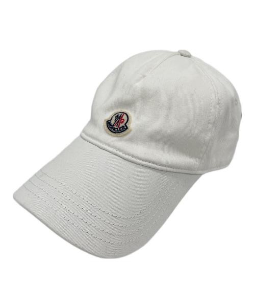 MONCLER（モンクレール）MONCLER (モンクレール) キャップ BERRETTO ホワイトの古着・服飾アイテム
