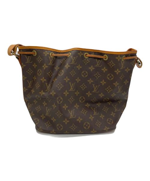 LOUIS VUITTON（ルイ ヴィトン）LOUIS VUITTON (ルイ ヴィトン) ショルダーバッグ モノグラム プチノエ ブラウンの古着・服飾アイテム