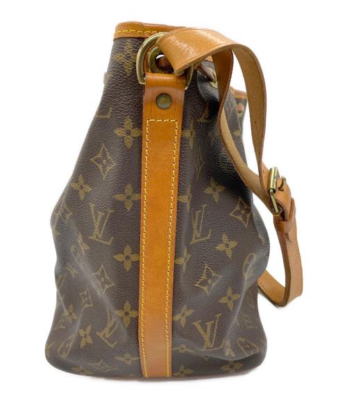LOUIS VUITTON（ルイ ヴィトン）LOUIS VUITTON (ルイ ヴィトン) ショルダーバッグ モノグラム プチノエ ブラウンの古着・服飾アイテム