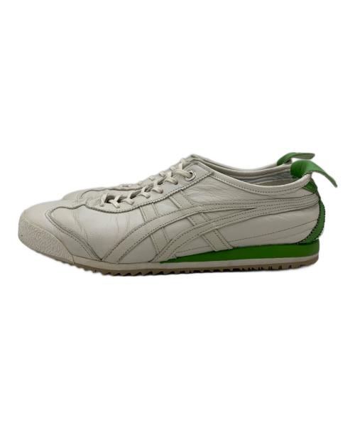 Onitsuka Tiger（オニツカタイガー）Onitsuka Tiger (オニツカタイガー) MEXICO'66 黄緑×ホワイト サイズ:23.0cmの古着・服飾アイテム