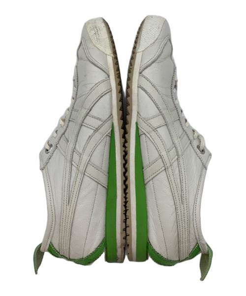 Onitsuka Tiger（オニツカタイガー）Onitsuka Tiger (オニツカタイガー) MEXICO'66 黄緑×ホワイト サイズ:23.0cmの古着・服飾アイテム