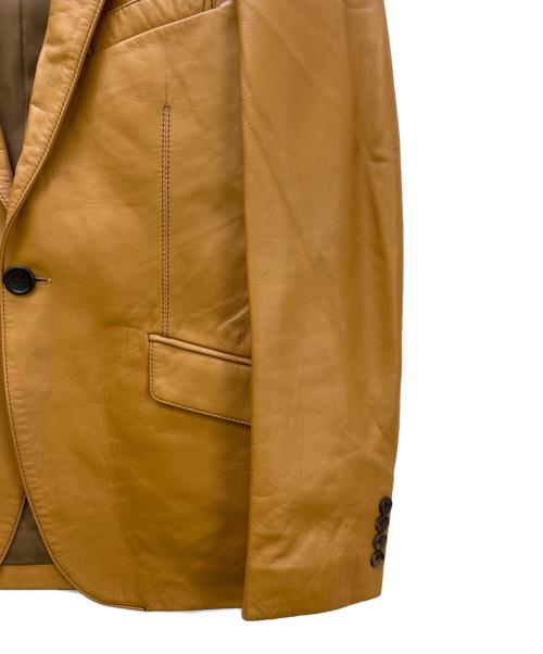 PAUL SMITH（ポールスミス）Paul Smith (ポールスミス) レザージャケット ブラウン サイズ:Mの古着・服飾アイテム