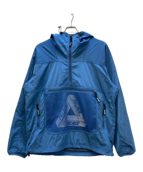 PALACE（パレス）PALACE (パレス) MESH POCKET SHELL JACKET ブルー サイズ:Mの古着・服飾アイテム