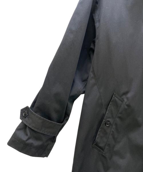 THE NORTHFACE PURPLELABEL（ザ・ノースフェイス パープルレーベル）THE NORTHFACE PURPLELABEL (ザ・ノースフェイス パープルレーベル) BEAMS別注 (ビームス ベッチュウ) ステンカラーコート ブラック サイズ:Mの古着・服飾アイテム