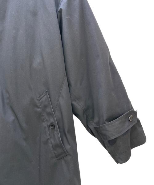 THE NORTHFACE PURPLELABEL（ザ・ノースフェイス パープルレーベル）THE NORTHFACE PURPLELABEL (ザ・ノースフェイス パープルレーベル) BEAMS別注 (ビームス ベッチュウ) ステンカラーコート ブラック サイズ:Mの古着・服飾アイテム