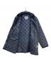 中古・古着 Barbour (バブアー) キルティングコート BEDALE SL QUILT NYLON ネイビー サイズ:40：20000円