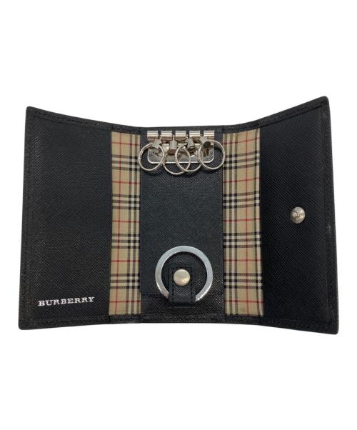 BURBERRY（バーバリー）BURBERRY (バーバリー) 4連キーケース ブラックの古着・服飾アイテム