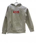 SUPREMEシュプリーム）の古着「Box Logo Hooded Pullover」｜グレー