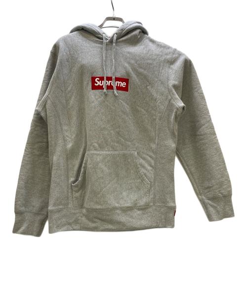 SUPREME（シュプリーム）SUPREME (シュプリーム) Box Logo Hooded Pullover グレー サイズ:Mの古着・服飾アイテム