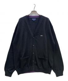 DESCENDANT（ディセンダント）の古着「NURSE KNIT CARDIGAN」｜ブラック