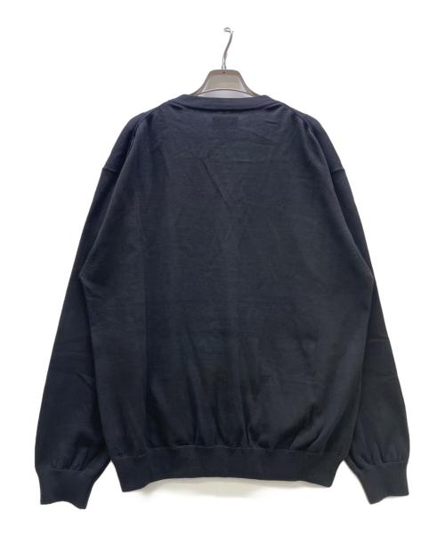 DESCENDANT（ディセンダント）DESCENDANT (ディセンダント) NURSE KNIT CARDIGAN ブラック サイズ:4の古着・服飾アイテム