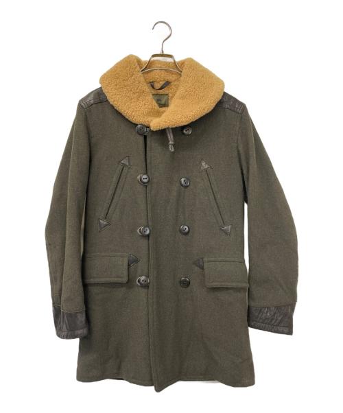 NIGEL CABOURN（ナイジェルケーボン）NIGEL CABOURN (ナイジェルケーボン) ダッフルコート グリーン サイズ:46の古着・服飾アイテム