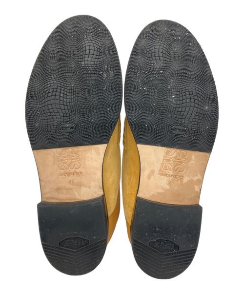 LOEWE（ロエベ）LOEWE (ロエベ) コインローファー ブラウン サイズ:41の古着・服飾アイテム