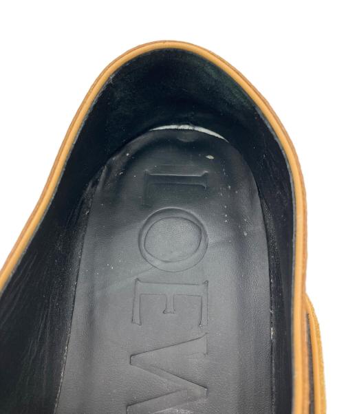 LOEWE（ロエベ）LOEWE (ロエベ) コインローファー ブラウン サイズ:41の古着・服飾アイテム