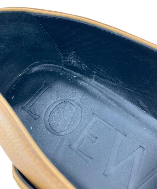 LOEWE（ロエベ）LOEWE (ロエベ) コインローファー ブラウン サイズ:41の古着・服飾アイテム