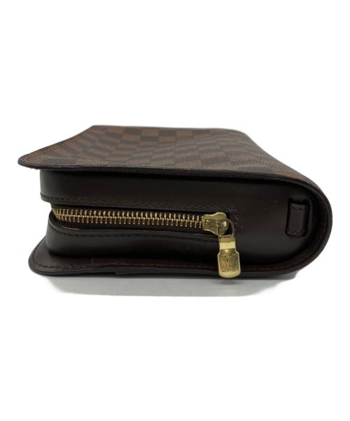 LOUIS VUITTON（ルイ ヴィトン）LOUIS VUITTON (ルイ ヴィトン) クラッチバッグ ダミエ サンルイ ブラウンの古着・服飾アイテム