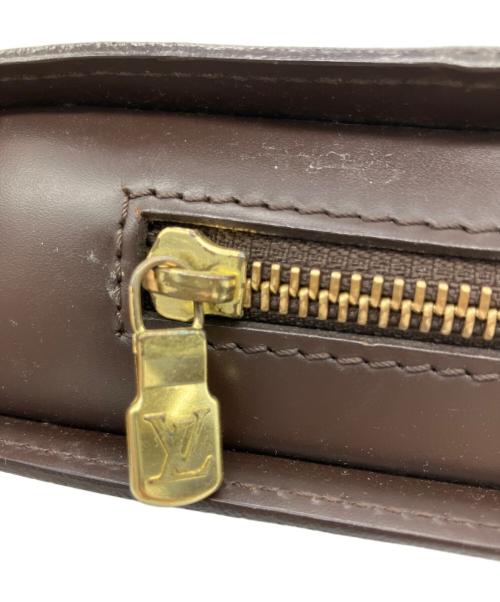 LOUIS VUITTON（ルイ ヴィトン）LOUIS VUITTON (ルイ ヴィトン) クラッチバッグ ダミエ サンルイ ブラウンの古着・服飾アイテム