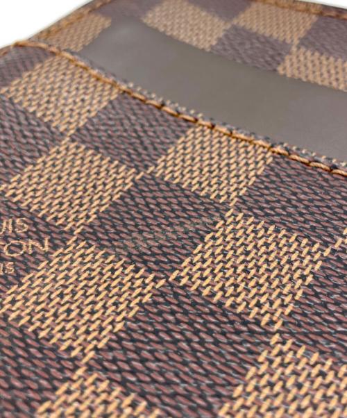 LOUIS VUITTON（ルイ ヴィトン）LOUIS VUITTON (ルイ ヴィトン) クラッチバッグ ダミエ サンルイ ブラウンの古着・服飾アイテム