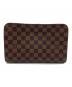LOUIS VUITTON (ルイ ヴィトン) クラッチバッグ ダミエ サンルイ ブラウン：49000円