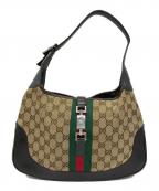 GUCCIグッチ）の古着「セミショルダーバッグ ジャッキー」｜ブラウン