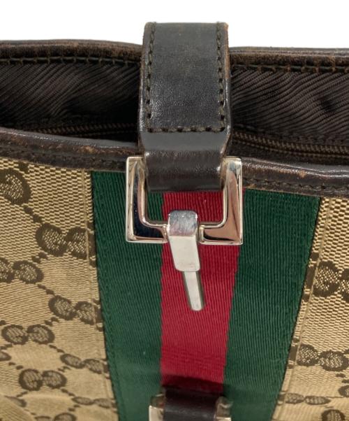 GUCCI（グッチ）GUCCI (グッチ) セミショルダーバッグ ジャッキー ブラウンの古着・服飾アイテム