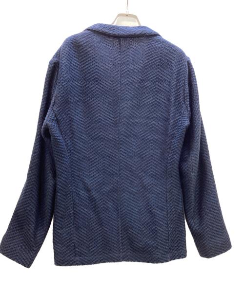 EMPORIO ARMANI（エンポリオアルマーニ）EMPORIO ARMANI (エンポリオアルマーニ) テーラードジャケット ブルー サイズ:52の古着・服飾アイテム