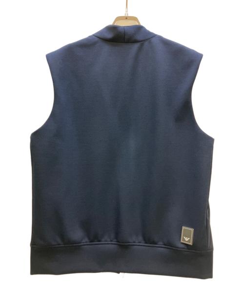 EMPORIO ARMANI（エンポリオアルマーニ）EMPORIO ARMANI (エンポリオアルマーニ) ベスト ネイビー サイズ:50の古着・服飾アイテム