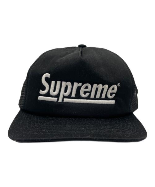 SUPREME（シュプリーム）Supreme (シュプリーム) メッシュキャップ ブラックの古着・服飾アイテム