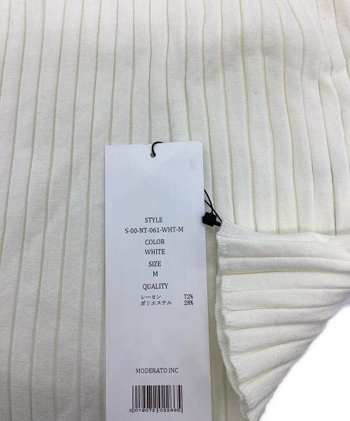 SOEJU（ソージュ）SOEJU (ソージュ) ニット アイボリー サイズ:M 未使用品の古着・服飾アイテム